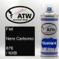 Preview: Fiat, Nero Carbonio, 876 / NXB: 400ml Sprühdose, von ATW Autoteile West.